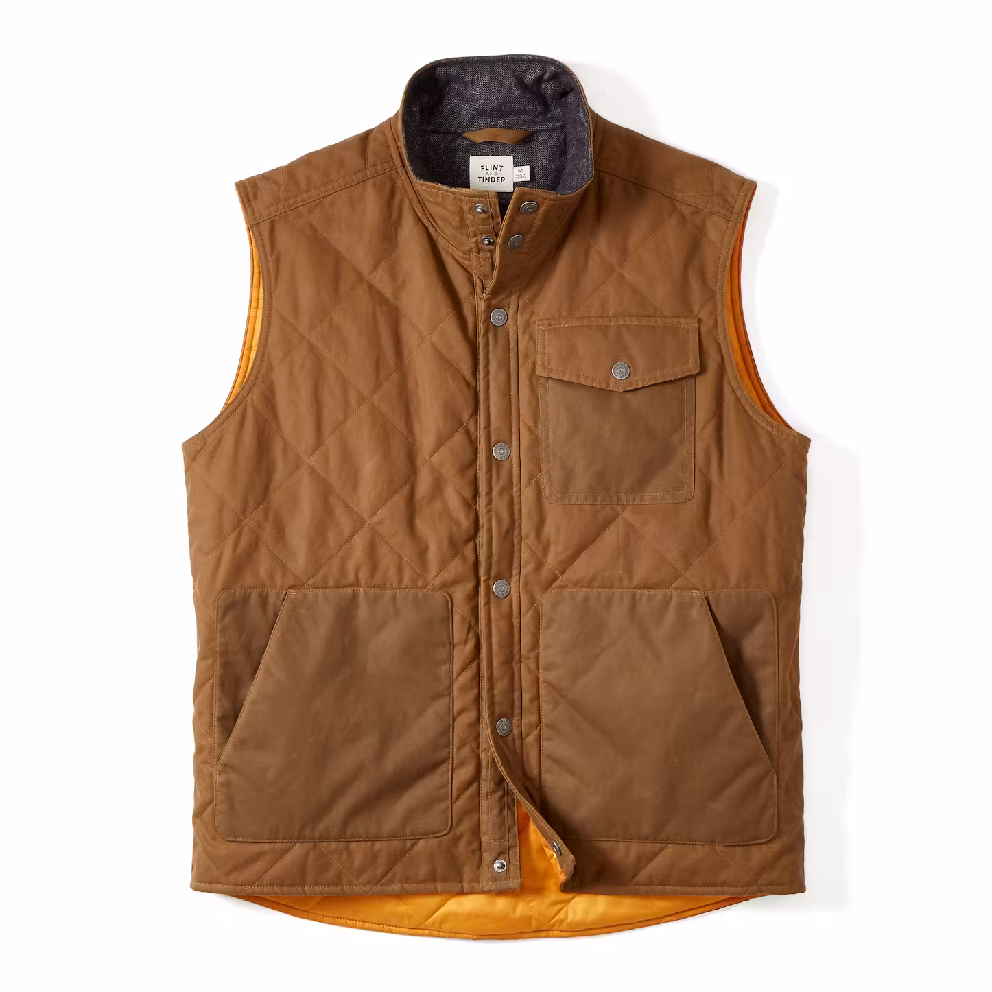 Quilted Waxed Vest