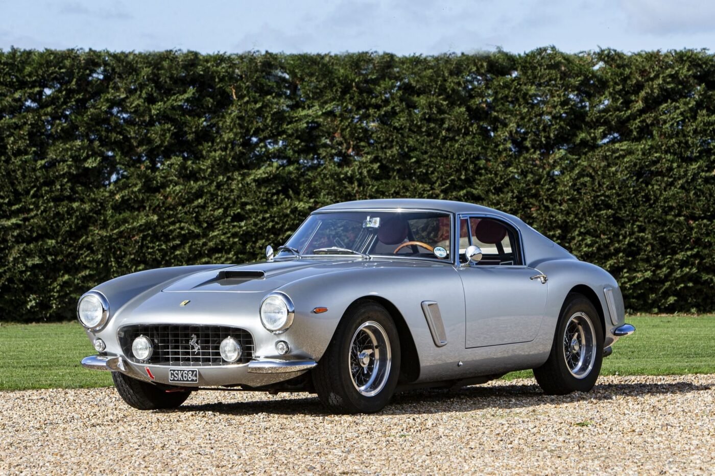 A vintage ferrari