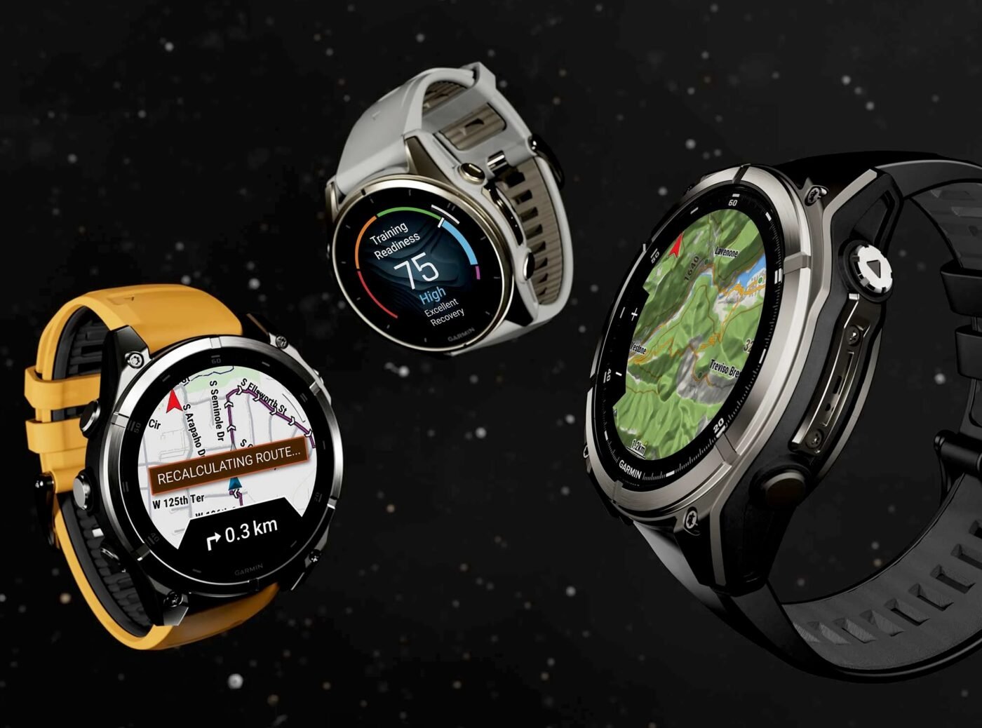 Garmin Fenix 8 smartwatches for adventurers.