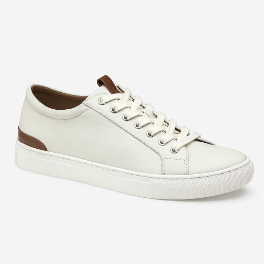 Men's stylish sneaker with brown accents.