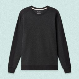 Rhone Crew neck sweater in black