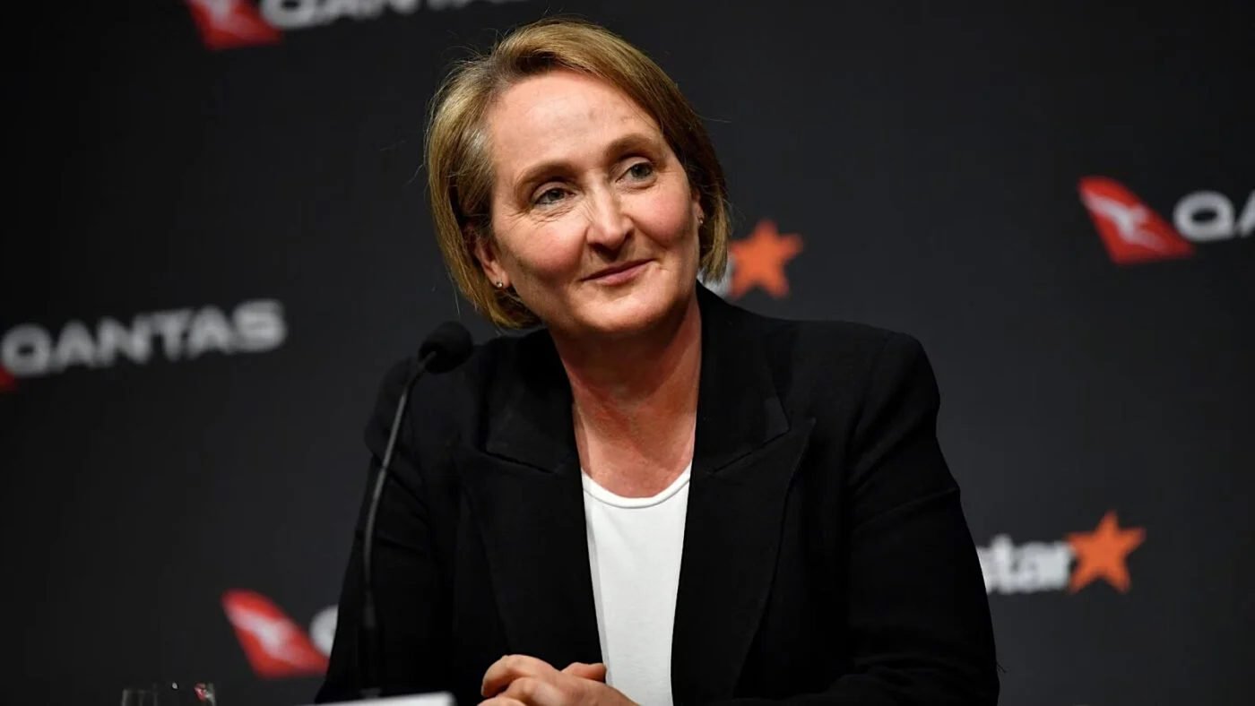 Qantas' (relatively) new CEO, Vanessa Hudson.